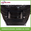 21-inch decorated Kamado ceramic oven, perfect for barbecuing