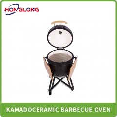 21-inch decorated Kamado ceramic oven, perfect for barbecuing