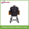 25-inch decorated Kamado ceramic oven, perfect for barbecuing