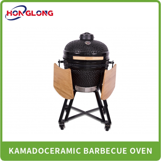 20-inch decorated Kamado ceramic oven, perfect for barbecuing